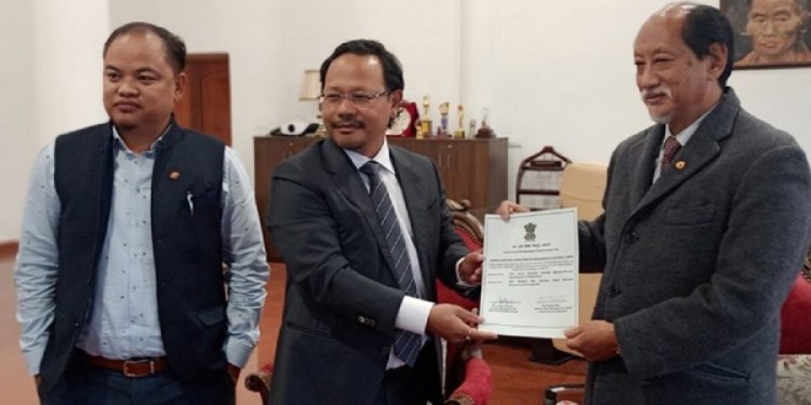 Nagaland CM Neiphiu Rio takes charge as new Chairman of North East Regional Power Committee