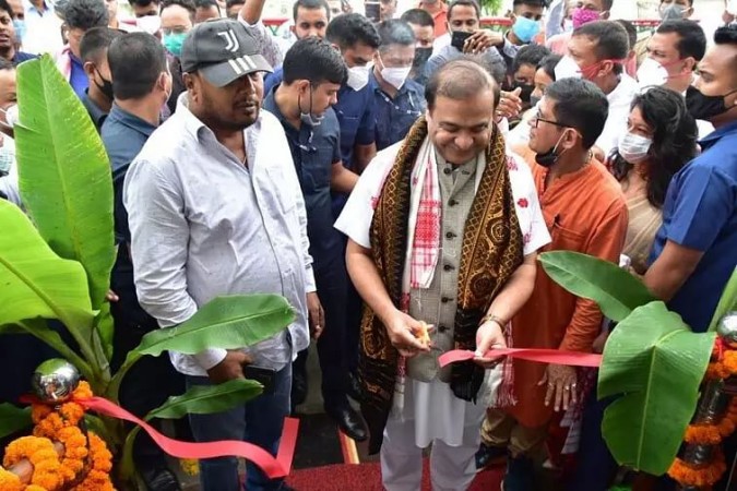 CM Himanta launched several development projects at Golaghat