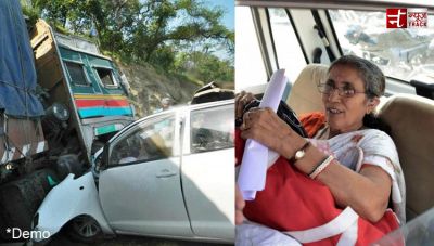 PM Modi's wife had narrow escape when her car hits truck in Rajasthan