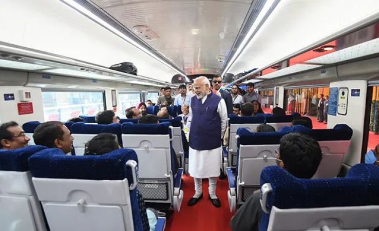 12,343 करोड़ रुपये के रेल प्रोजेक्ट को मोदी कैबिनेट ने दी मंजूरी, 6 राज्यों में होंगे नए काम