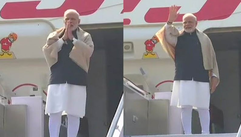 Prime Minister Narendra Modi leaves on three-nation visit to Palestine, Oman and the UAE