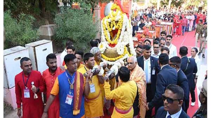 Gujarat CM Inaugurates 51 Shakti Peeth Parikrama Mahotsav in Ambaji