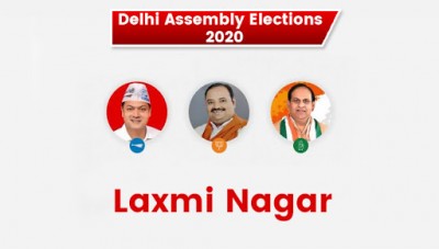 Delhi Assembly Election 2020: AAP candidate Nitin Tyagi ahead of 5000 votes in Laxminagar seat