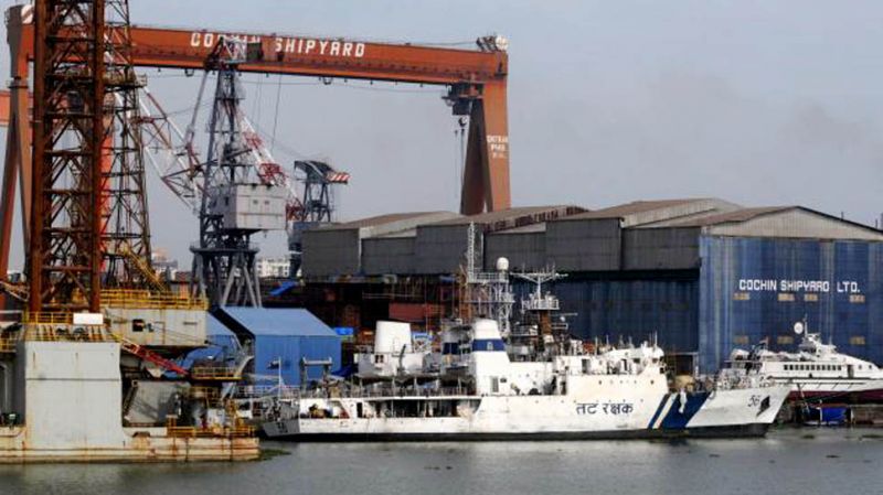 Blast at Cochin Shipyard, five dead