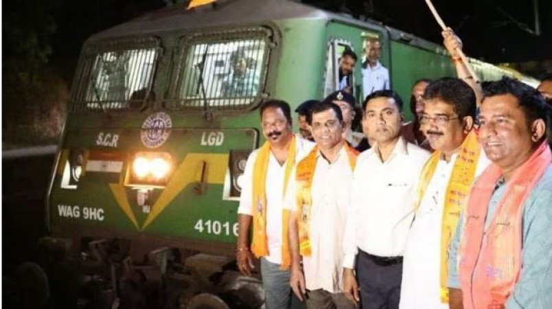 First Aastha train leaves from Goa for Ayodhya, CM Sawant will visit along with ministers on 15th February