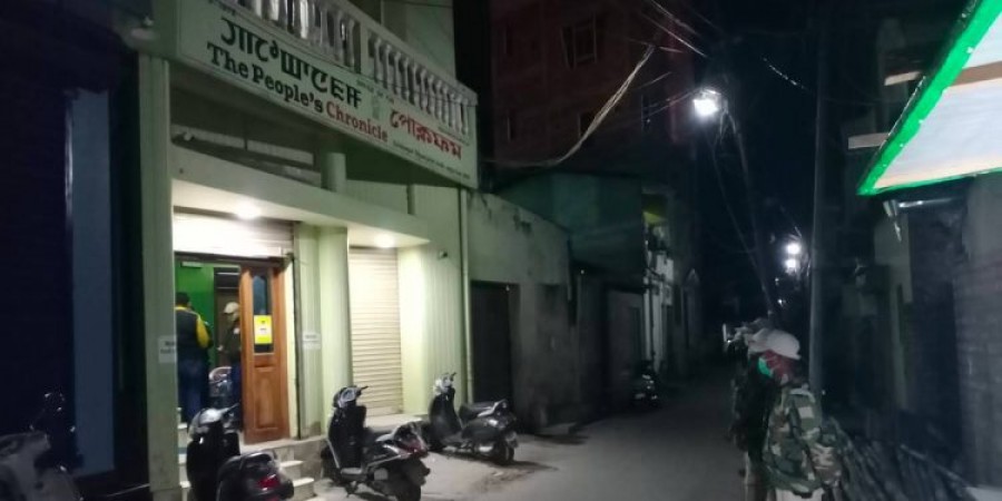 मणिपुर अखबार के दफ्तर पर ग्रेनेड से किया गया हमला