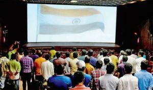 SC: It is not mandatory to stand up during National Anthem