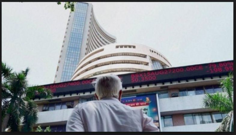 Sensex records a fall, the index has now lost over 1,165 points in seven sessions