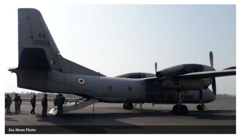 'Unfit' IAF plane carrying CRPF remains mortal plane faces technical Problems