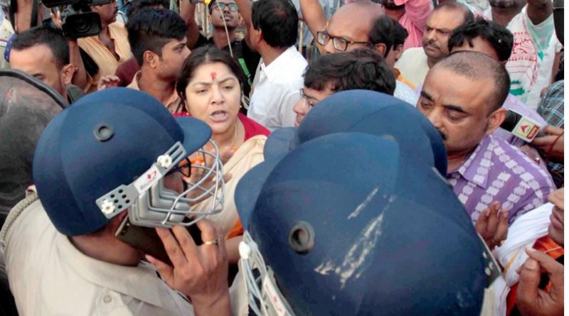 संदेशखली जा रहे भाजपा प्रतिनिधिमंडल को बंगाल पुलिस ने रोका, ममता सरकार पर भड़के नेता