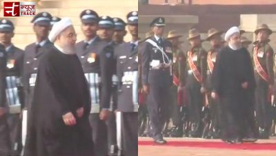 Delhi Live: Iran President inspects guard of honor