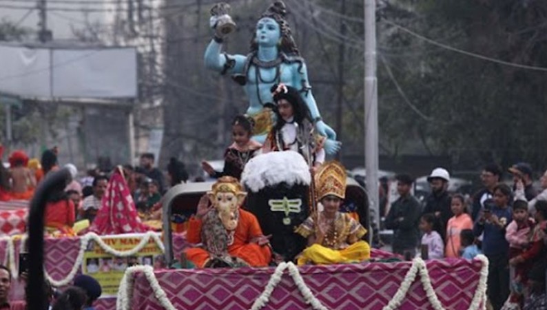 Jammu: Spectacular Shobha Yatra taken out on eve of Maha Shivratri