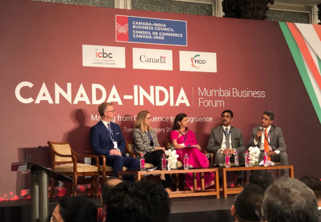 Canadian Premier Justin Trudeau attends Indian Business Council