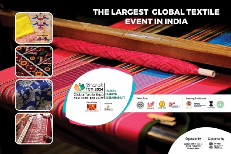 Celebrating the Indian Textile Festival, Bharat Tex 2024 Opening on February 26th at New Delhi!