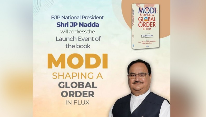 JP Nadda releases book 'Modi: Shaping a Global order in flux'