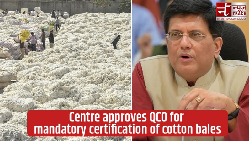 Centre approves QCO for mandatory certification of cotton bales
