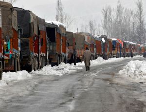 Jammu Kashmir National Highway closed for traffic