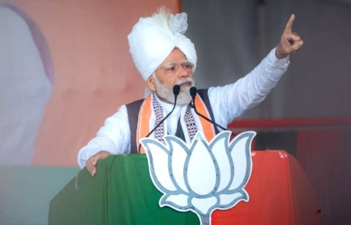 Entry of Mecca and Vatican City in UP elections, PM Modi targeted the opposition like this