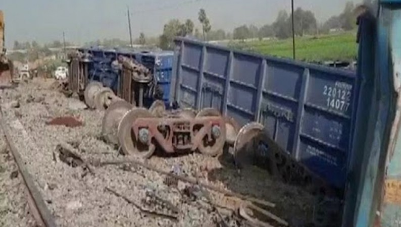 BREAKING! 13 wagons of goods train derail in Bihar, none injured