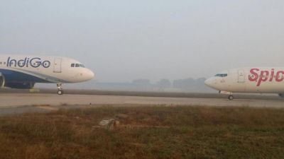 Indigo and SpiceJet aircraft averted at Ahmedabad airport