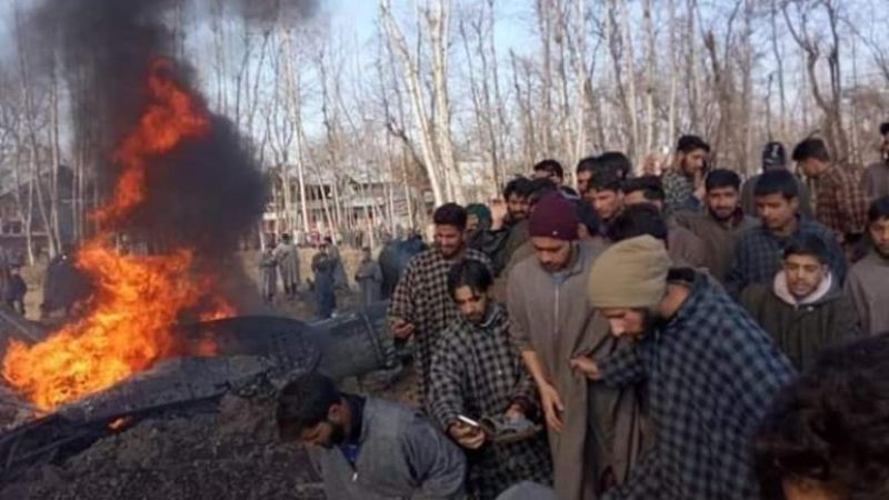 Indian Air Force aircraft crashes in Jammu and Kashmir’s Budgam district