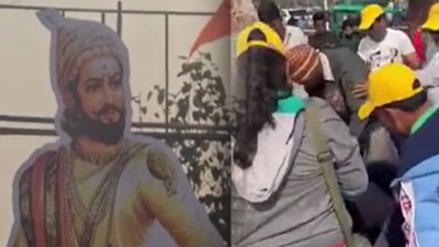 Agra tourist guide makes objectionable remark on Shivaji Maharaj, beaten up forced to rub off nose