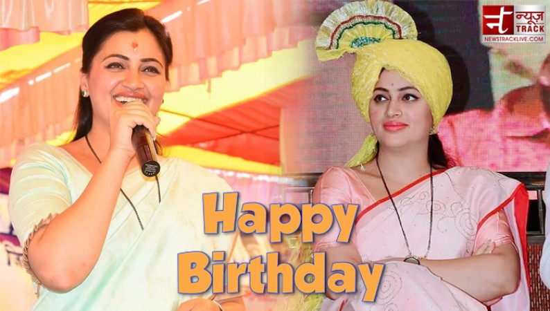 Actress Navaneeth Kaur celebrating her Birthday today
