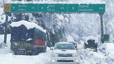 IMD predicts intense snowfall with heavy rain showers in the western Himalayan regions, other parts to face...