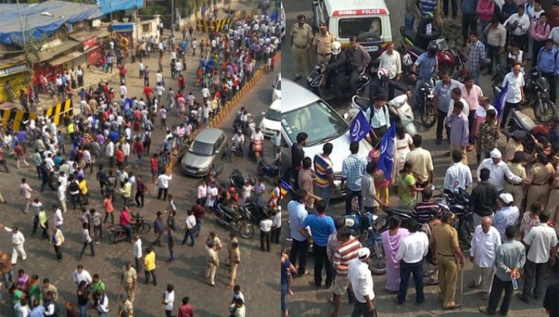 Maharashtra Cast Conflicts: ‘Rasta Roko' protest being held in Andheri