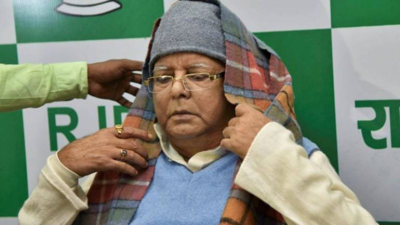 Lalu says 'It's very cold in jail' CBI judge replied “play table”