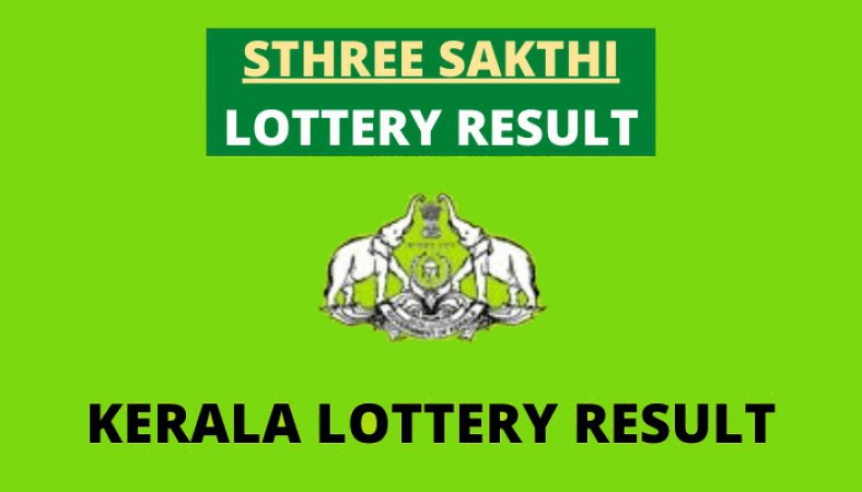 Kerala Sthree Sakthi Lottery Result:@ Keralalotteries.com