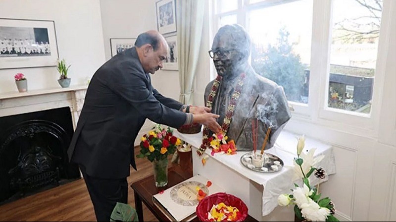 Lok Sabha Speaker Om Birla Visits Dr Ambedkar Museum in London