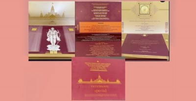 Exclusive Hand-Delivery: Invitation Cards for Ayodhya's Ram Temple Ceremony