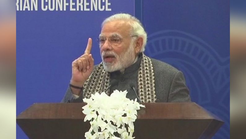 Prime Minister Narendra Modi addresses the first PIO Parliamentary Conference shed lights on Vasudhaiva Kutumbakam