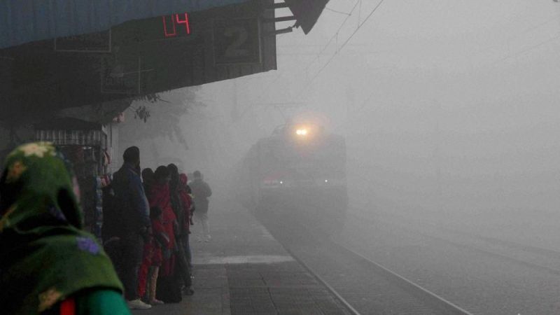 22 trains have been cancelled, 40 trains rescheduled  due to low visibility: Delhi