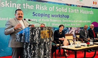 Dr. Jitendra Singh opens Indo-UK Earth Hazards Workshop