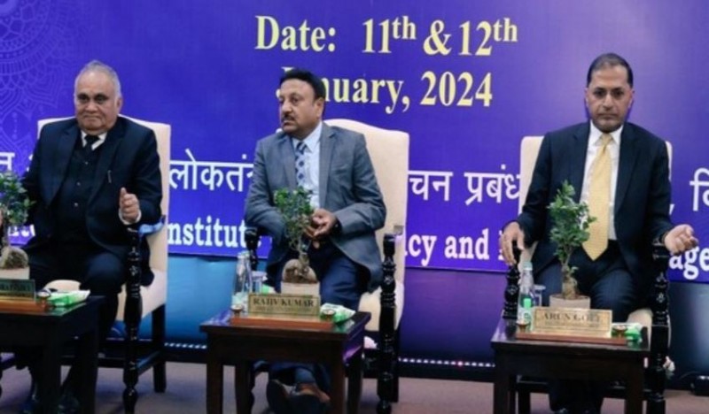 Election Commission Convenes Conference Ahead of 2024 Lok Sabha Elections