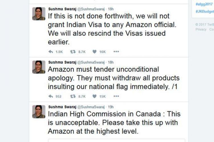 Didn't mean to offend Indian sensibilities: Amazon expresses regret
