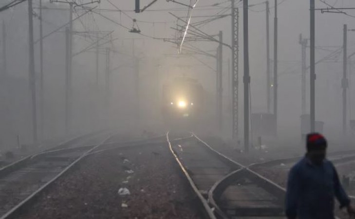 Tragic Train Accident: Students Hit in Dense Fog in Jalaun
