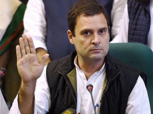 RAHUL'S 'HAND' REMARK: BJP wants Congress' poll symbol cancelled