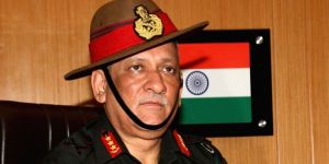 Army Chief General 'Bipin Rawat' speaks at an event on 'Army Day'