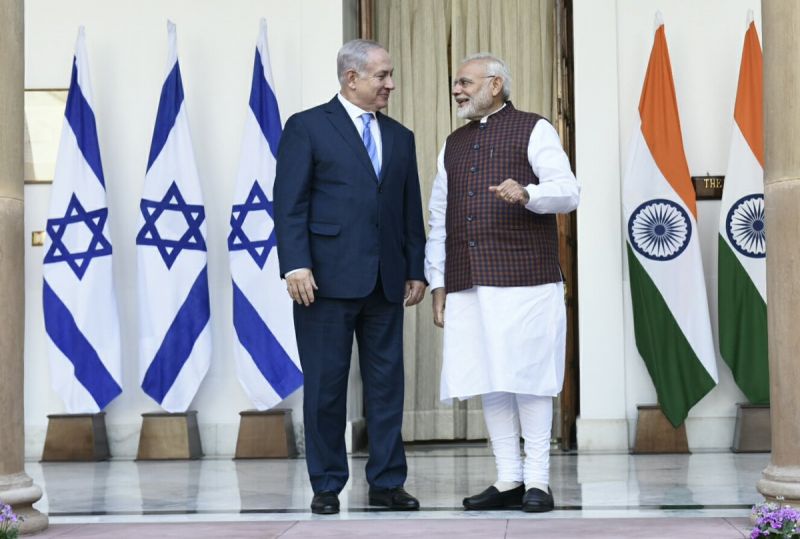 PM Netanyahu to visit Taj Mahal today, after participating in 8-kilometre Roadshow in Ahmedabad