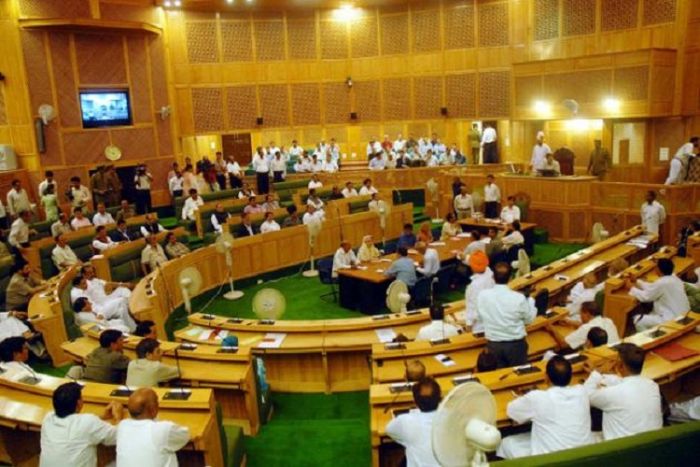NC MLA Sagar staged walkout from J&K Assembly
