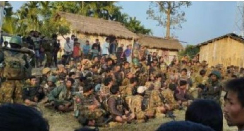 Escalation Across Borders: 278 Myanmar Soldiers Seek Refuge in Mizoram