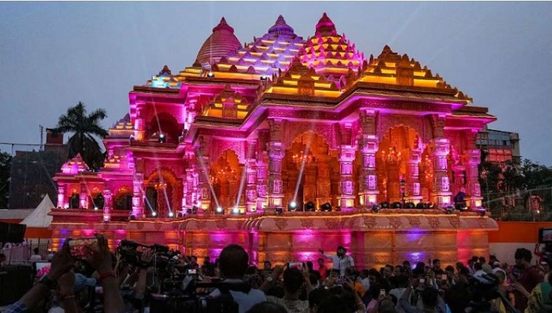 Ayodhya's Historic 'Pran Pratistha' Ceremony at Ram Temple Today