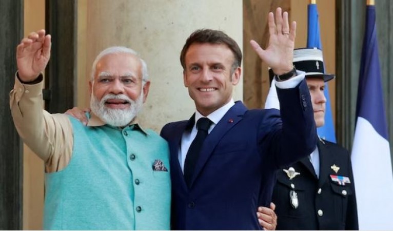 French President Emmanuel Macron to Grace India's Republic Day Celebrations