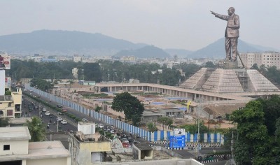 Andhra Pradesh Unveils World's Tallest Statue Honoring Dr. BR Ambedkar