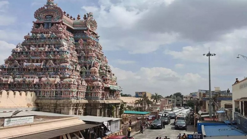 PM Modi Received Heartfelt Welcome in Trichy; Historic Visit to Ranganathaswamy Temple