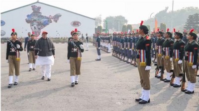 Rajnath Singh Interacts with NCC Cadets on Future Employment Skills at Republic Day Camp