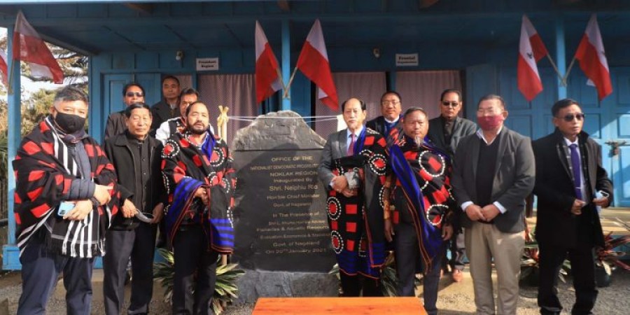 Neiphiu Rio inaugurates Noklak as 12th district of Nagaland